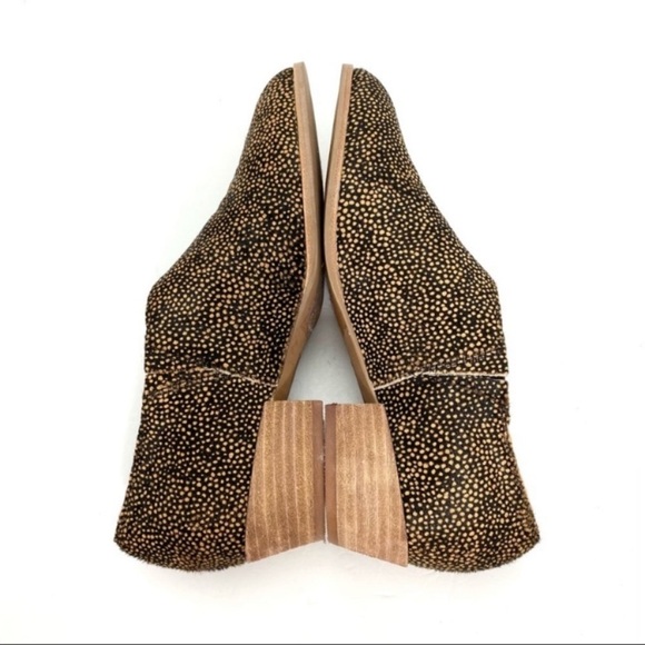 MADEWELL Lucie Spotted Calf Hair Loafers Toffee Multi Tan - Picture 9 of 12